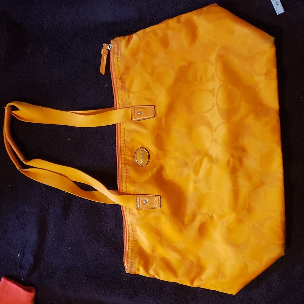 Canvas Coach Bag